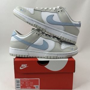Nike Shoes Dunk Low WMNS “White Light Armory Blue” 2024